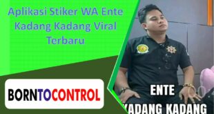 Aplikasi Stiker WA Ente Kadang Kadang Viral Terbaru